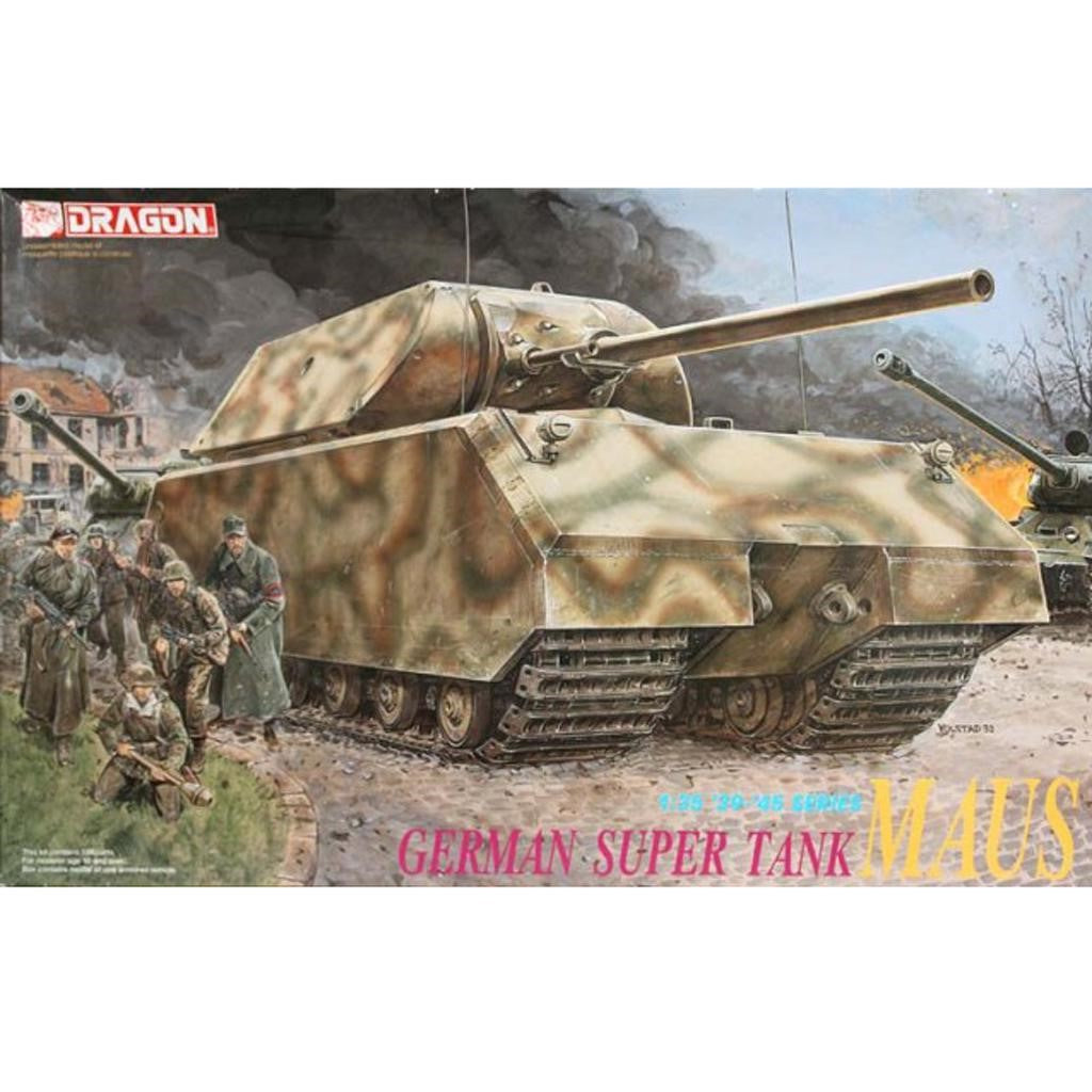 DRAGON 1/144 MAUS 2種、E-100 2種 4個セット 未開封品 Dragon 1/35 German Super Tank Maus 6007 – Burbank's House of Hobbies