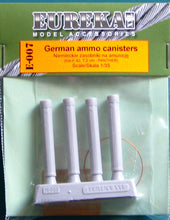 Load image into Gallery viewer, Eureka XXL 1/35 German Metal Ammo Canisters for 7.5 cm Kw.K.42 E-007