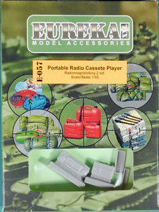 Eureka XXL 1/35 Portable Radio Casette Player E-057