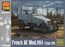 Load image into Gallery viewer, Copperstate Models 1/35 French AC Mod. 1914 (Type ED) Armoured Car CSM35013'