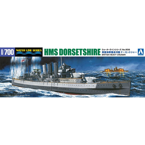 Aoshima 1/700 British Heavy Cruiser HMS Dorsetshire 05269