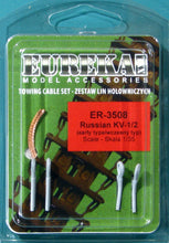 Load image into Gallery viewer, Eureka XXL 1/35 Russian KV-I/II (Early) Tanks Tow Cables ER-3508