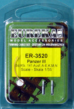 Load image into Gallery viewer, Eureka XXL 1/35 German PzKpfw III Tow Cables ER-3520