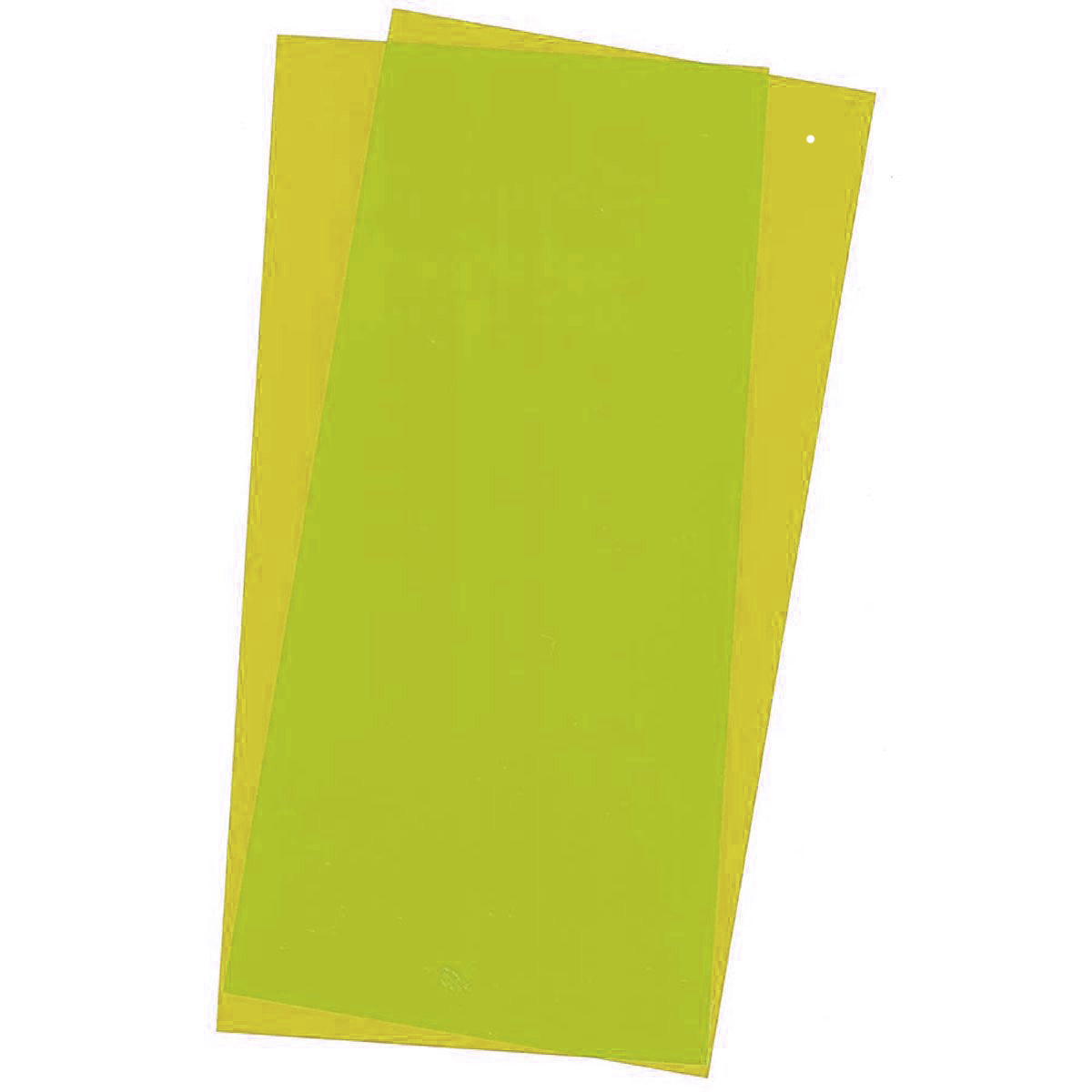 Evergreen 9904 Styrene Plastic Transparent Yellow Sheet 0.010