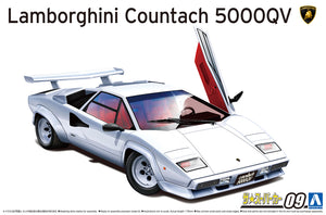 Aoshima 1/24 Lamborghini Countach 5000QV 05945