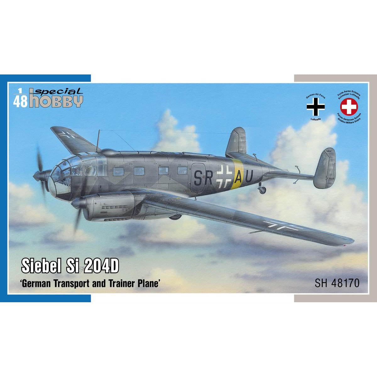Special Hobby 1/48 German Siebel Si 204D German Transport and Trainer 48170