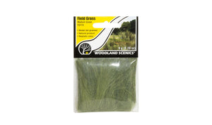 Woodland Scenics FG174 Field Grass Medium Green 0.28 oz