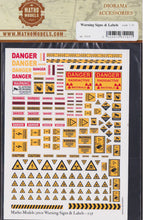 Load image into Gallery viewer, Matho Models 1/35 Warning Signs &amp; Labels Decals 35101
