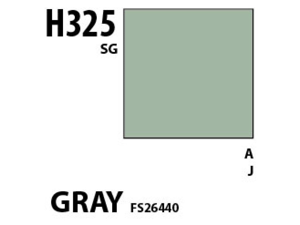 Mr. Hobby Aqueous H325 Semi-Gloss Gray FS26440 10ml