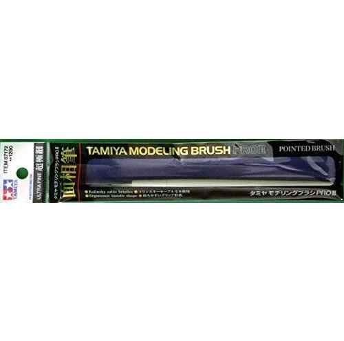 Tamiya 87172 Modeling Pointed Brush PRO II - Ultra Fine Tip For Detail Painting, Miniatures, Model Kits