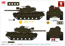 Load image into Gallery viewer, HobbyMaster 1/72 Prebuilt  M48A3 Patton &quot;Death&quot;HG5510W