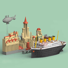 Load image into Gallery viewer, Suyata Titanic Port Scene &amp; Airship SL002