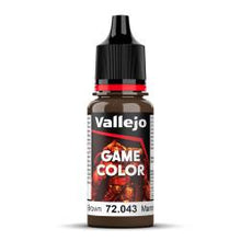 Load image into Gallery viewer, Vallejo Game Color 72.043 Beasty Brown 18ml
