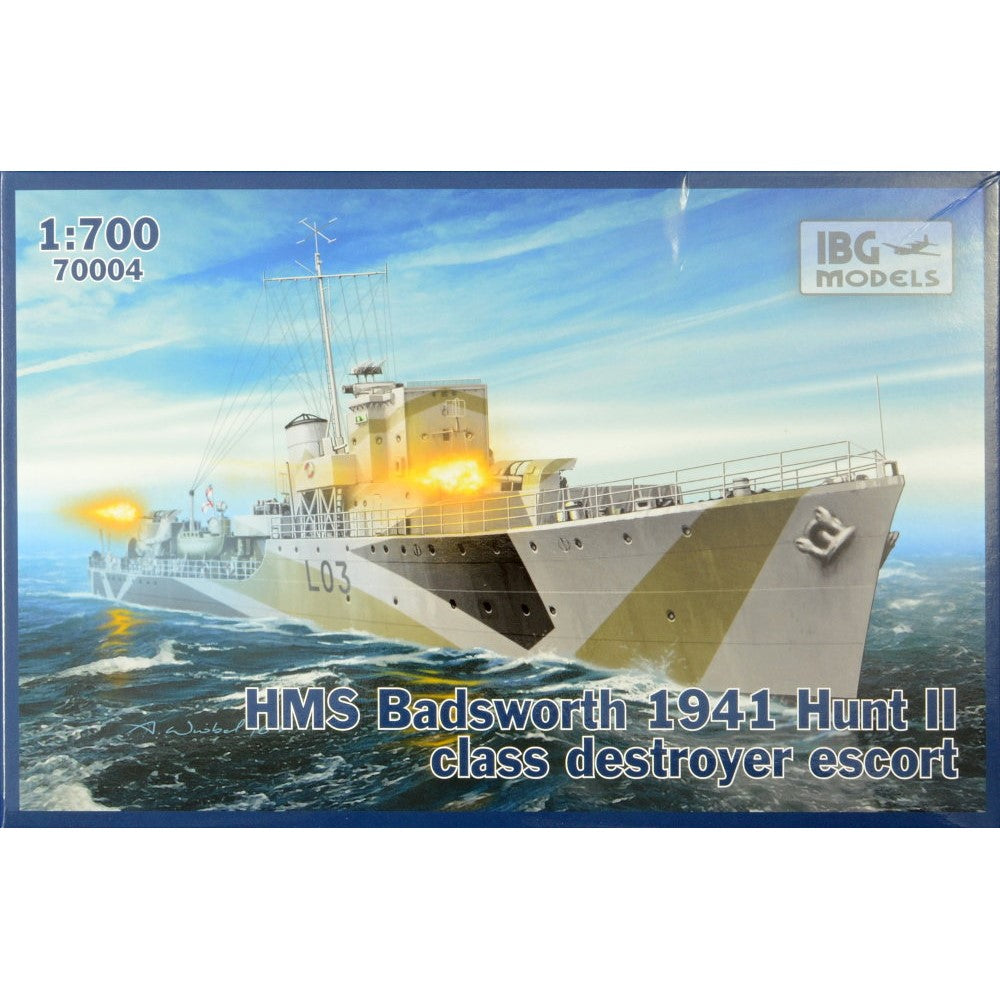 IBG 1/700 British Hunt II Class HMS Badsworth 1941 70004 – Burbank's ...