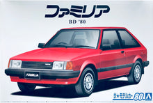 Load image into Gallery viewer, Aoshima 1/24 Mazda Familia XG 1980 Plastic Kit 06271