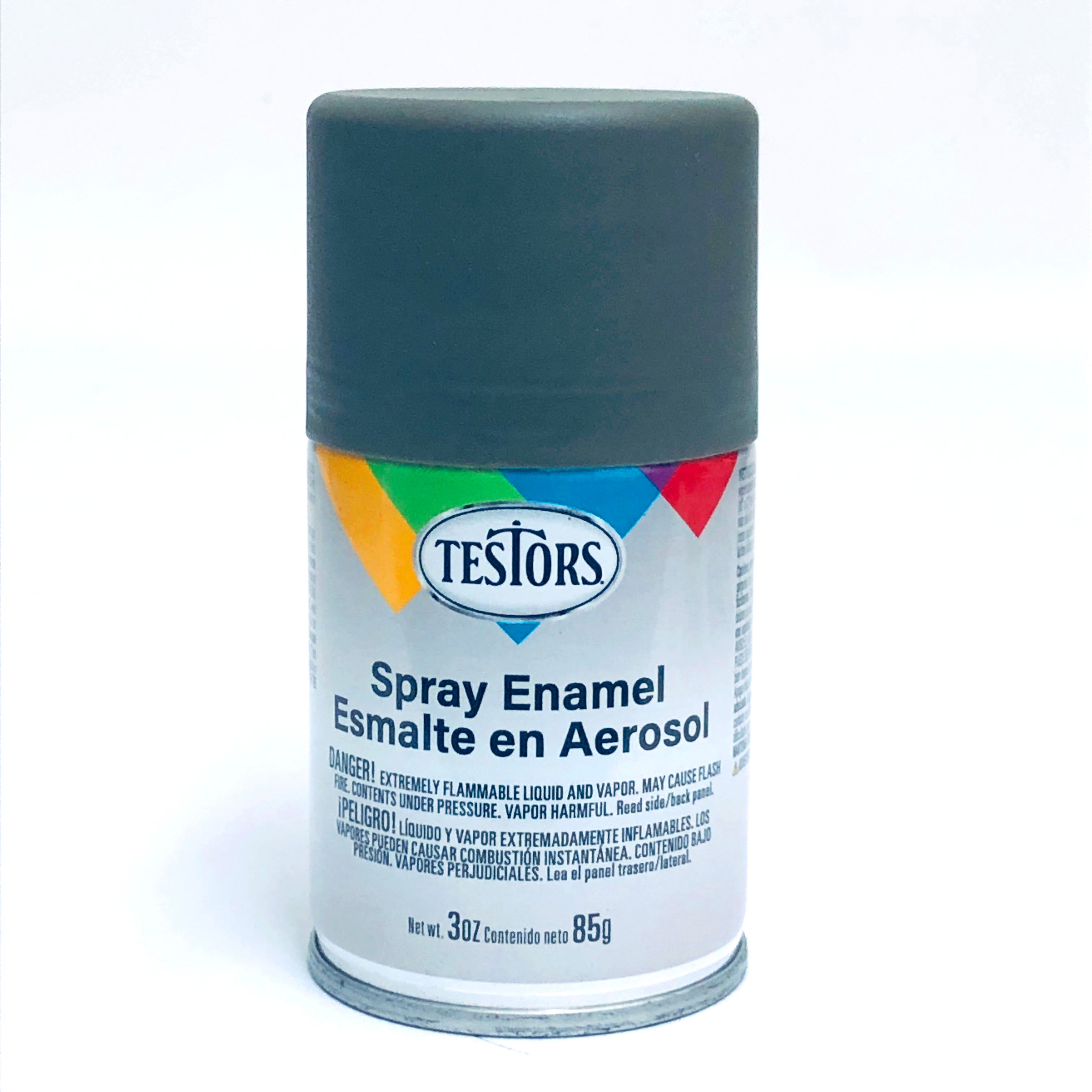 Testors Model Master FLAT OLIVE DRAB Enamel Spray Paint Can 3 oz. 1265
