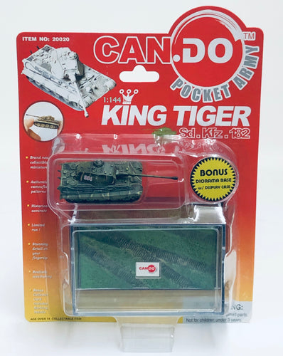 Dragon Armor Can.Do 1/144 WWII German King Tiger Abt 503 20020D