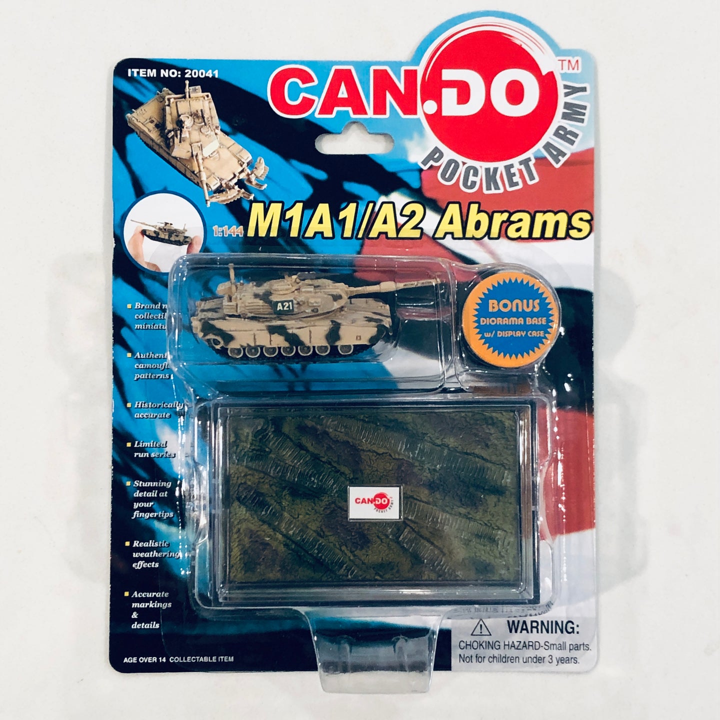 Dragon Can.Do 1/144 US M1A1/A2 Abrams MBT 194th Bgd Task Force I-170 20041D