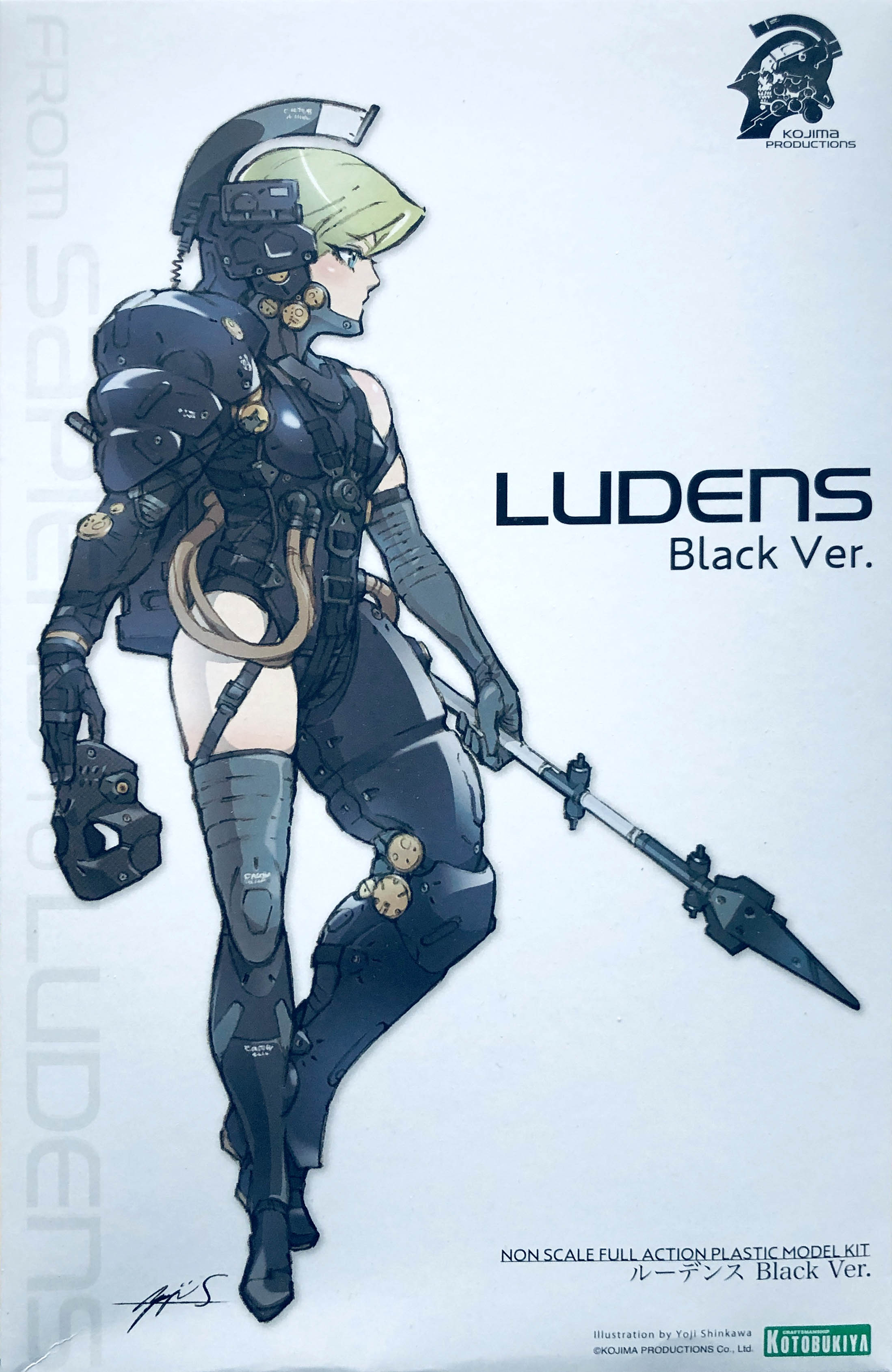 Kotobukiya LUDENS Black Ver, Action Figure Kit (6.69 in Tall