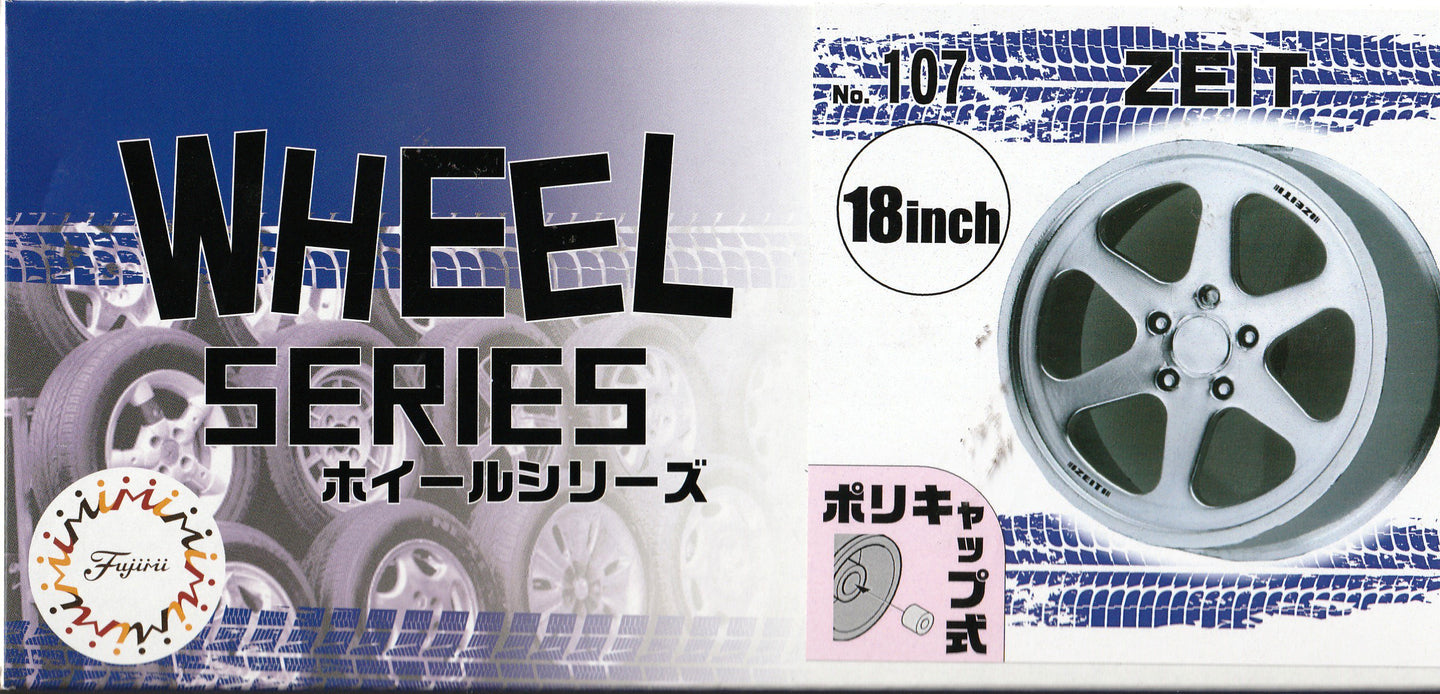 Fujimi 1/24 Wheel Series No.107 ZEIT 18-inch  Unplated 139670