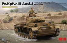 Load image into Gallery viewer, Ryefield Models 1/35 German Pz.Kpfw.III Ausf J w/ Full Interior 5072