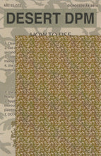 Load image into Gallery viewer, CrossDelta 1/35 British Desert DPM Decal MIL-35-022
