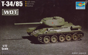 Trumpeter 1/72 Russian T-34/85 07167