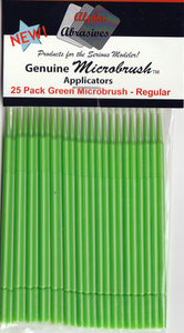 Alpha Abrasives 1302 Green Microbrush - Regular (25)