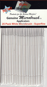Alpha Abrasives 1303 White Microbrush - Superfine (25)