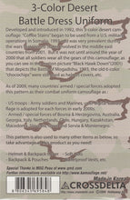 Load image into Gallery viewer, CrossDelta 1/35 U.S. Uniform 3-Color Desert Camouflage Decal MIL-35-004