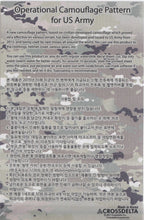 Load image into Gallery viewer, CrossDelta 1/35 US Operational  Uniform Decal MIL-35-024