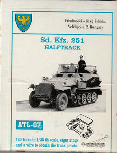 Friulmodel 1/35 German SdKfz.251 Individual Metal Track Links ATL-07