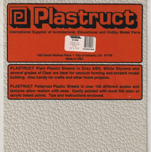 Plastruct 91589 Styrene 1/24 G Polished Stone 12"x 7" (2)