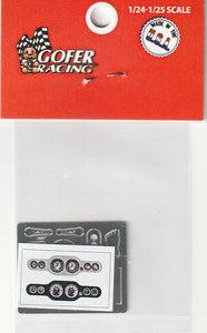 Gofer Racing 1/25 Photoetch Custom Interior Hardware 20015