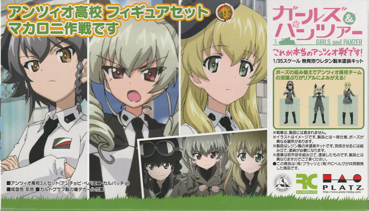 Platz NuNu 1/35 Girls und Panzer Das Finale Anzio Girls' High