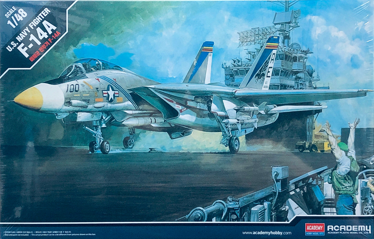 Academy 1/48 USN F-14A Fighter 12253