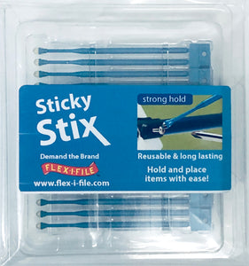 Flex I File Tools 2716 Sticky Micro Stix Strong Hold (16) – Burbank's ...