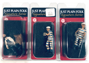 Just Plain Folk 1/22.5 G Scale Figures (3) JPF002