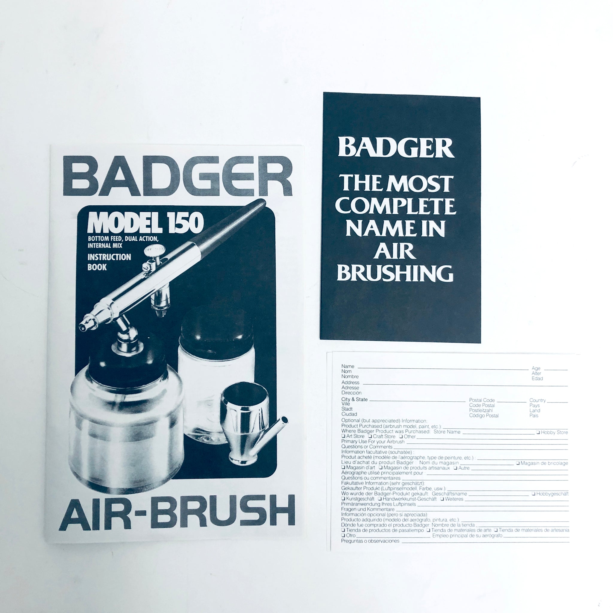 Badger Air-Brush Co. 150 Airbrush Professional Set