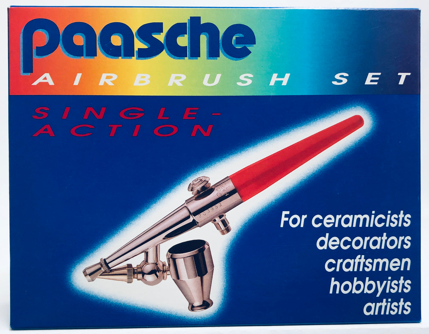 Paasche Model H Single Action Airbrushes and Set