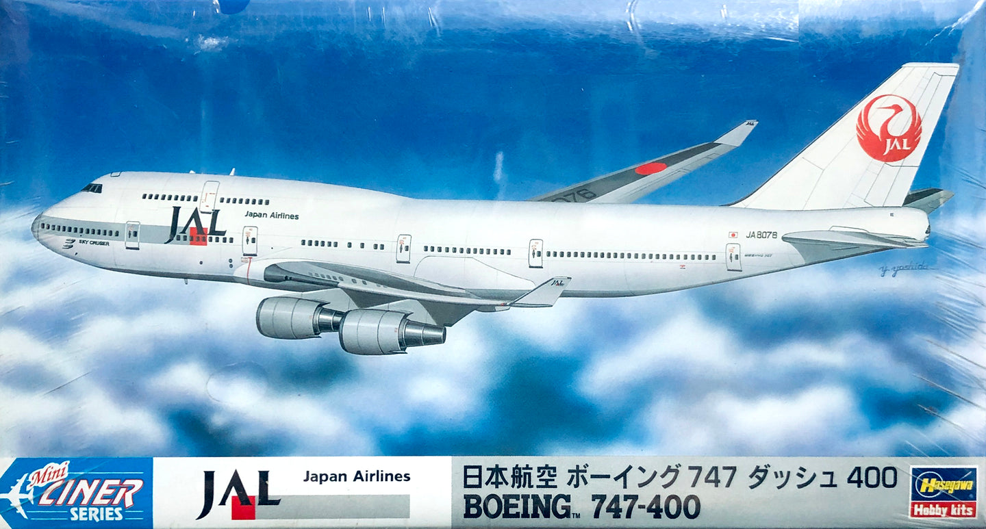 Hasegawa 1/400 JAL Boeing 747-400 10401 – Burbank's House of Hobbies