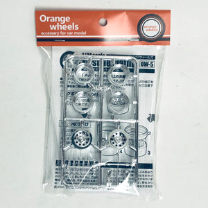Asuka 1/24 "Orange Wheels" D-Style Plated OW-5