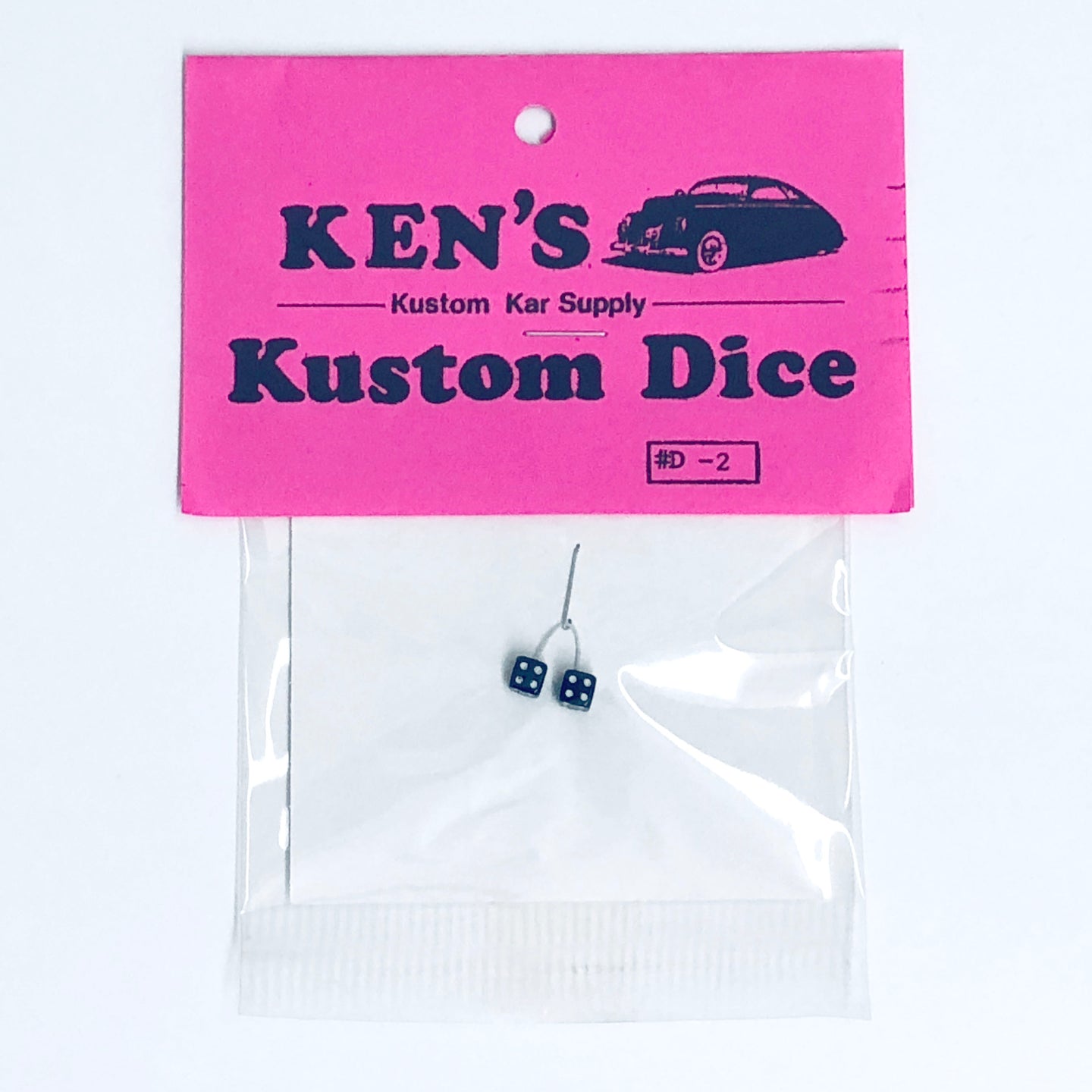 Ken's Kustom Dice D-2 Black