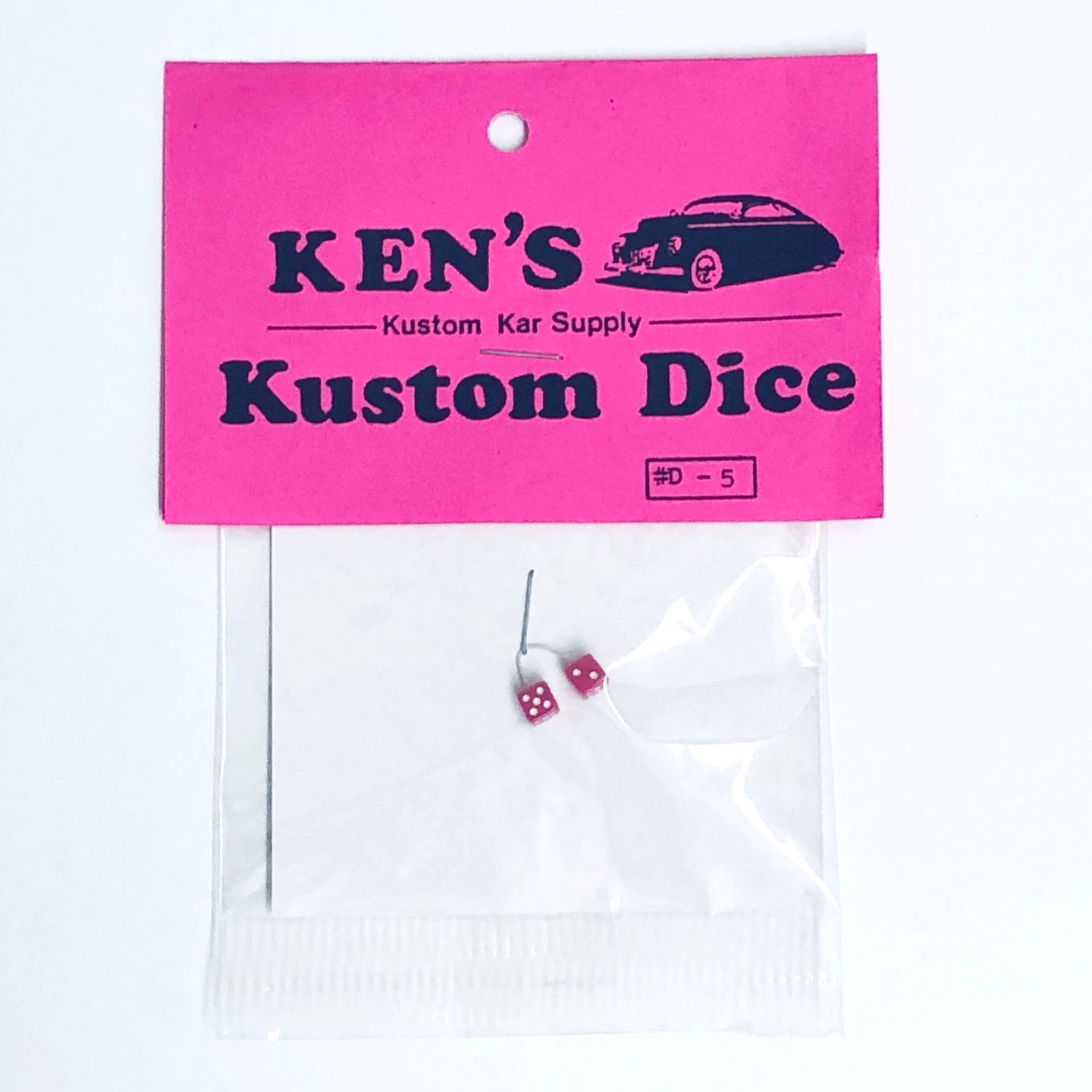 Ken's Kustom Dice D-5 Pink