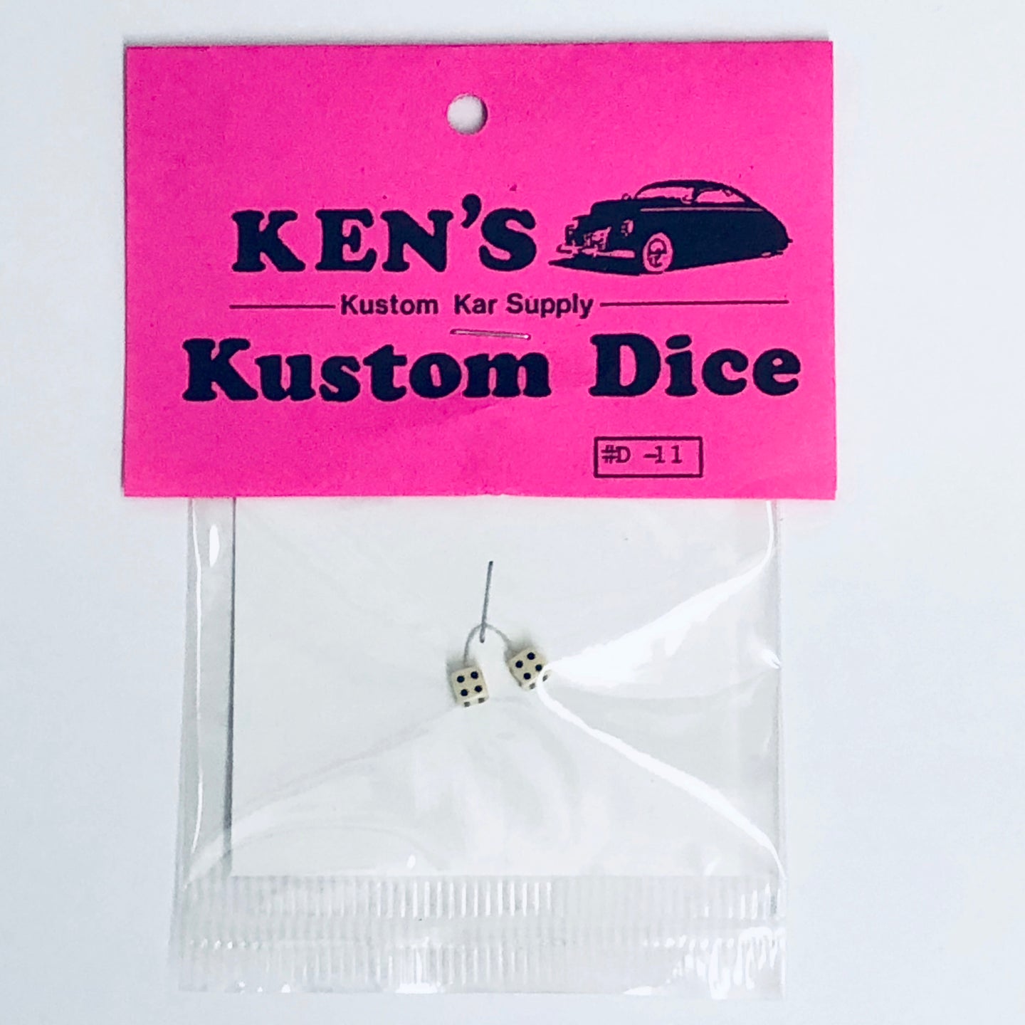Ken's Kustom Dice D-11 Transparent Cream