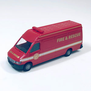 Walthers Scenemaster (Busch) 1/87 HO Dodge Sprinter Fire and Rescue Van 949-12204