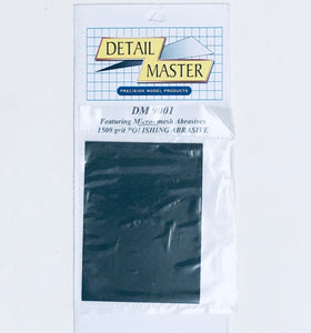 Detail Master Polishing Abrasive Cloth 1500 Grit 9001