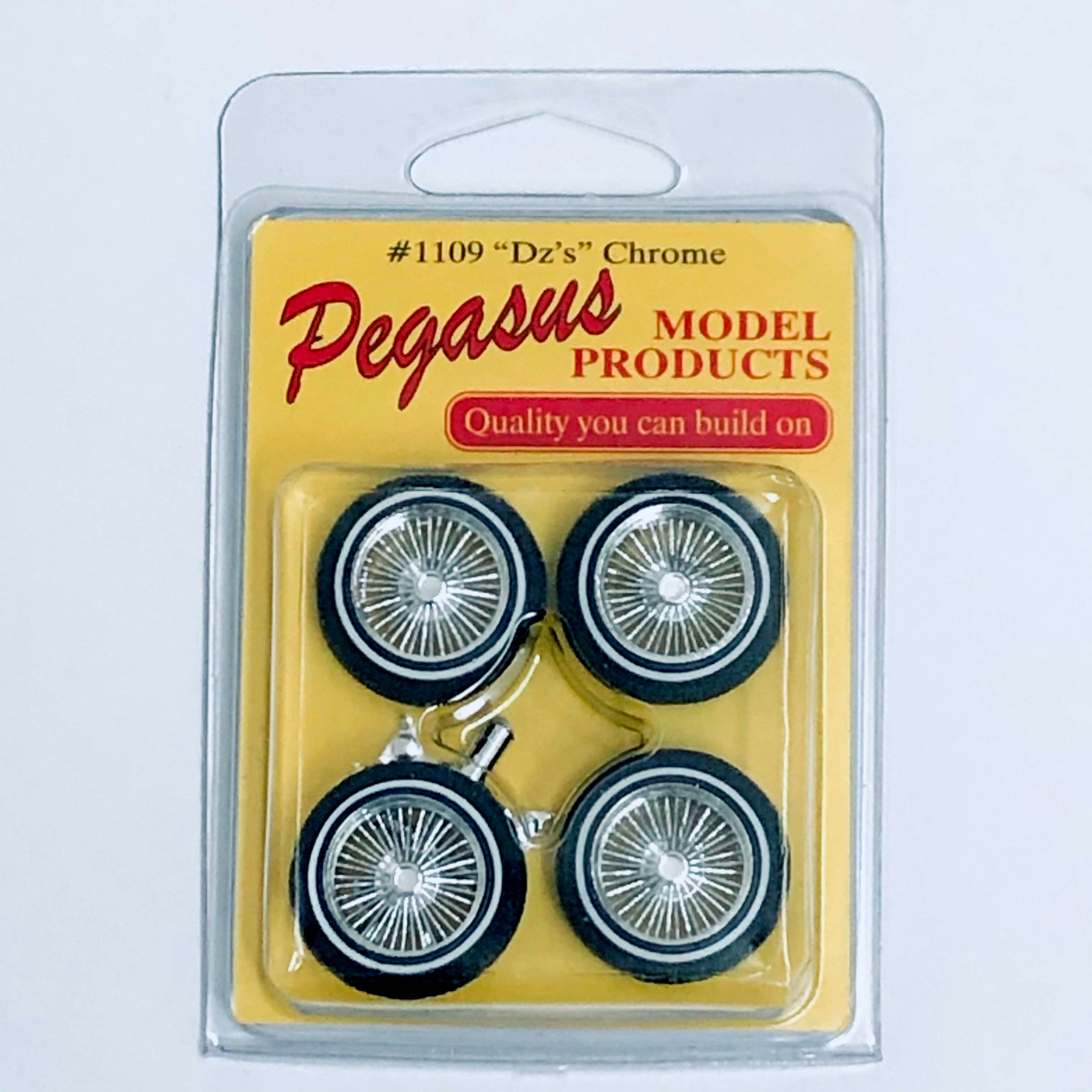 Pegasus 1/24 Rim & Tire Set 1109 