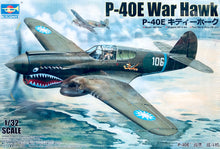 Load image into Gallery viewer, Trumpeter 1/32 US P-40E Warhawk 02269