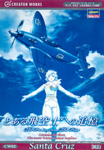 Load image into Gallery viewer, Hasegawa 1/72 Creator Works The Princess and the Pilot Santa Cruz Levamme 64502